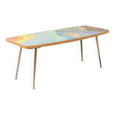 1950s coffee table. Berthold Müller, mosaic workshop, Oerlings