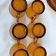Set of 6 Duralex cups and 6 Vereco saucers