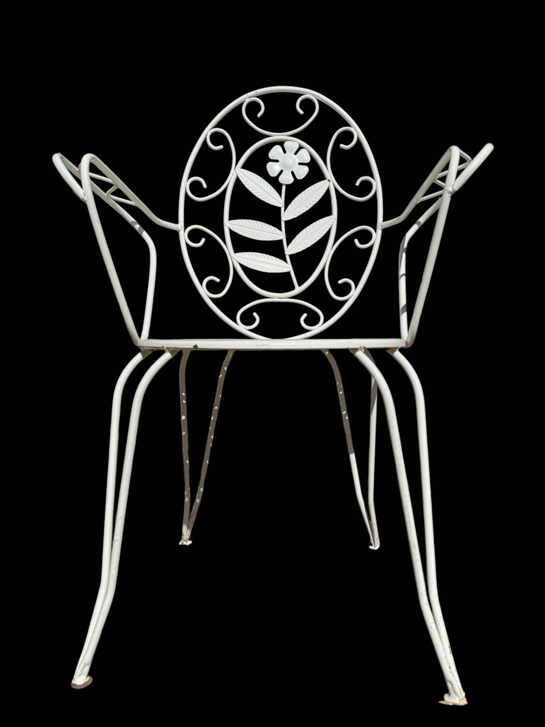 Fauteuils en fer forgé provençal des années 60, set de 6