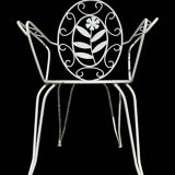 Fauteuils en fer forgé provençal des années 60, set de 6