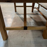 Old workshop table in elm