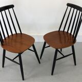 Set of 2 chairs, 1970s