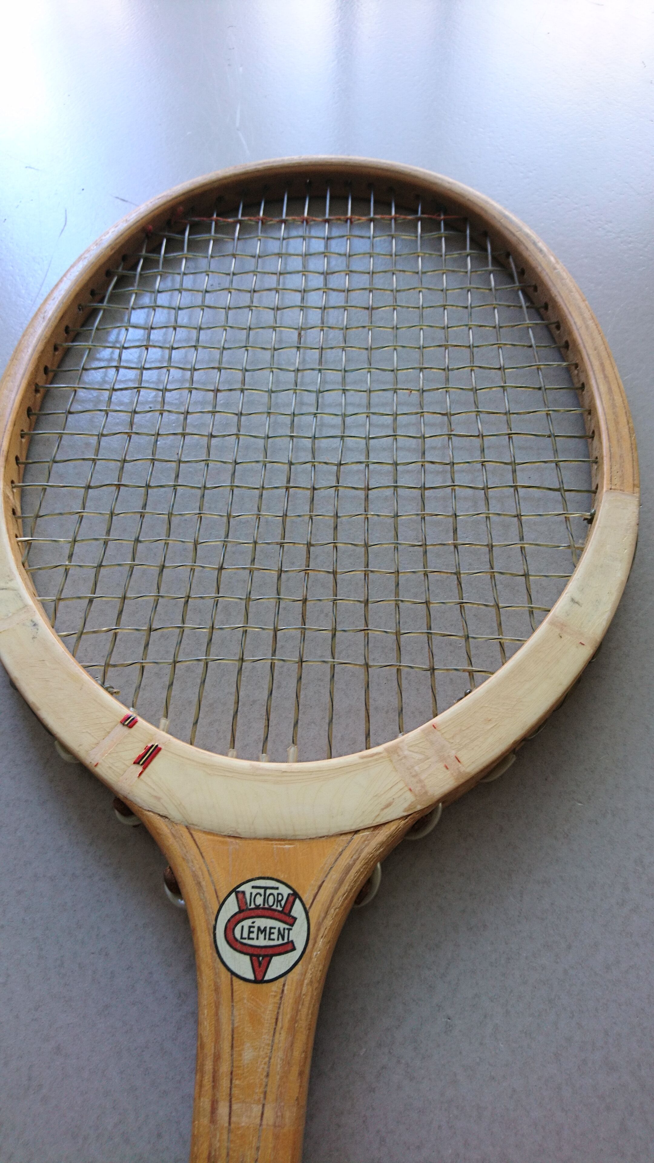 Vintage tennis racket