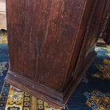 Standing man Louis XIII in oak 19th