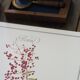 Henna, printed illustration from 1986. Vintage Botany. 24X31cm