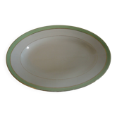 Plat de service ovale moulin des loups orchies « villars »