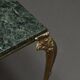 Green marble coffee table 1950's