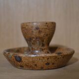 Set of 2 stoneware egg cups