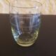 8 verres à eau gravés