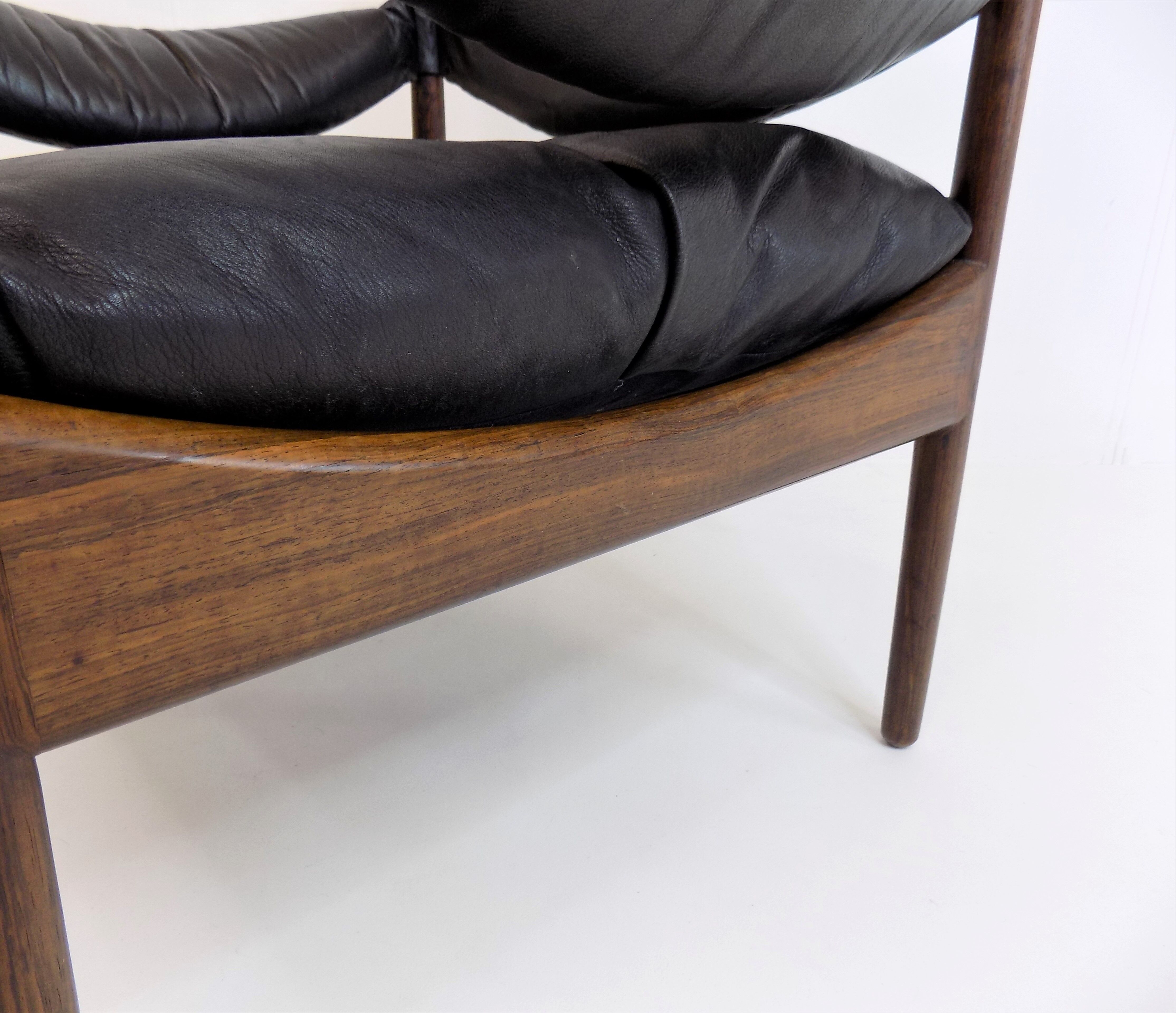 Ensemble de 2 fauteuils en cuir Modus pour Søren Willadsen, Kristian Vedel