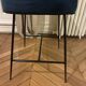 Chaise haute velours