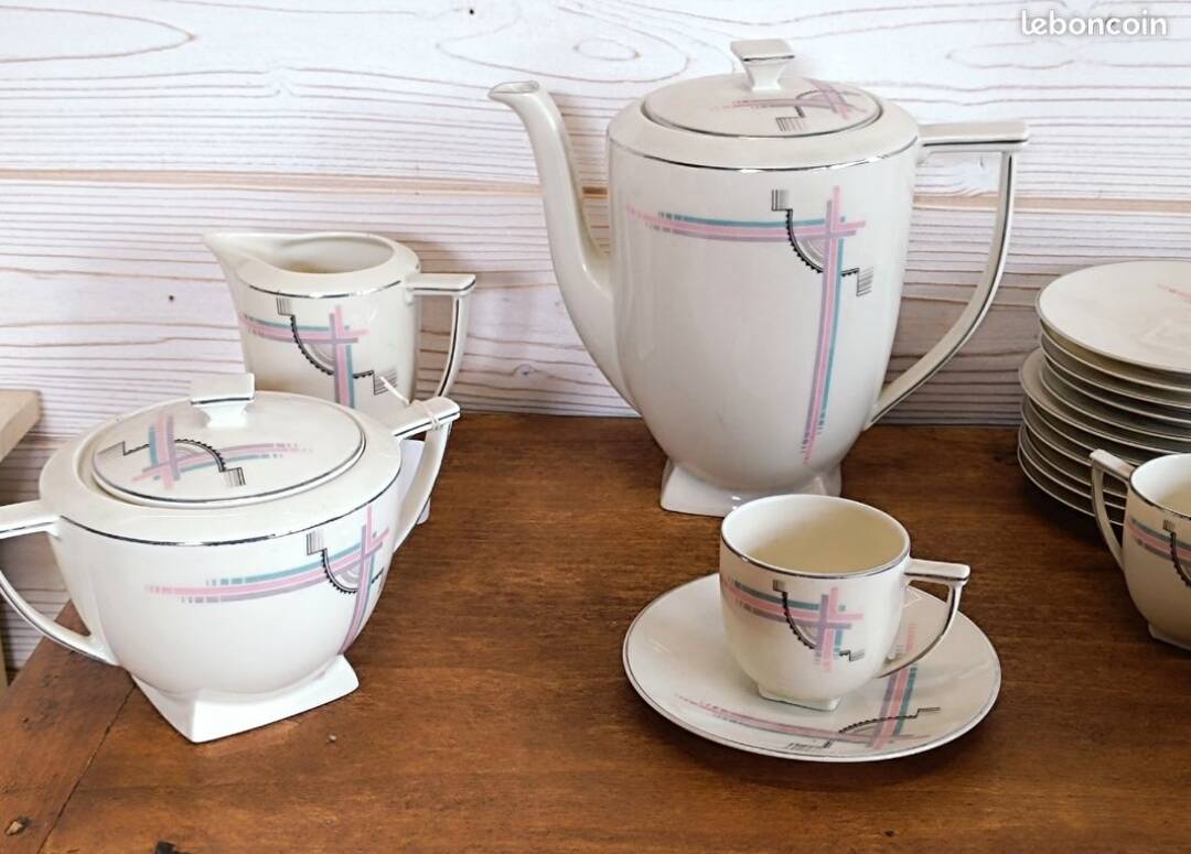 Art Deco coffee service