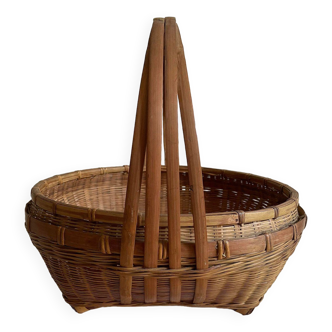 Large round basket