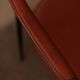 Vintage leather dining chair Arrben Italy, 1980s