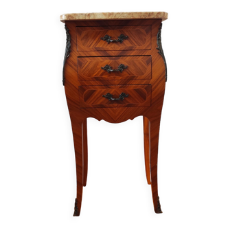 Louis XV style bedside table