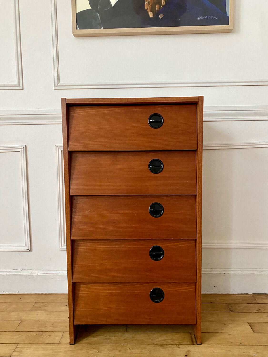 Vintage shoe cabinet