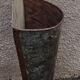 Umbrella door / zinc flower pot