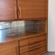 Buffet or high modernist sideboard in teak, France circa 1960.