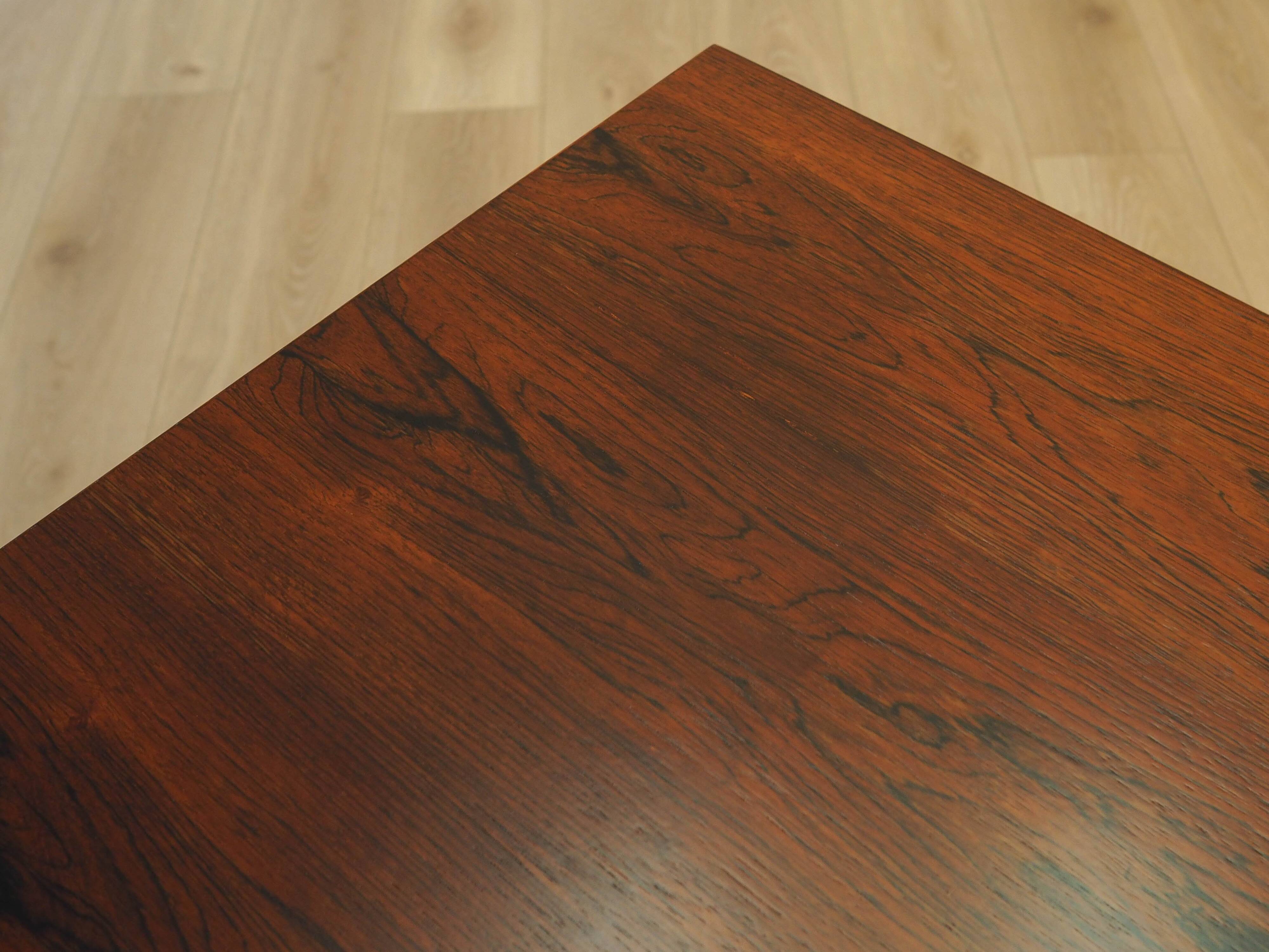 Rosewood desk, Danish design, 1970s, manufacturer: Eigil Petersens Møbelfab