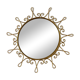 Witch eye mirror / vintage bomb 1950s 47cm