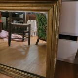 Antique gold mirror