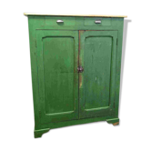 Buffet, confiturier en bois vert