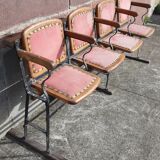 4 seater cinema bench