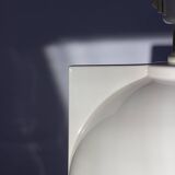 Racket white ceramic lamp base, Ikea, 1989