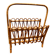 Vintage bamboo magazine rack