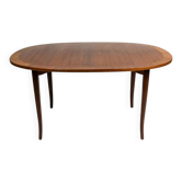 Table basse « Ovalen » en bouleau estampillée Carl Malmsten, Suède