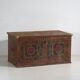 Large antique hand-painted trunk (c.1900) #50