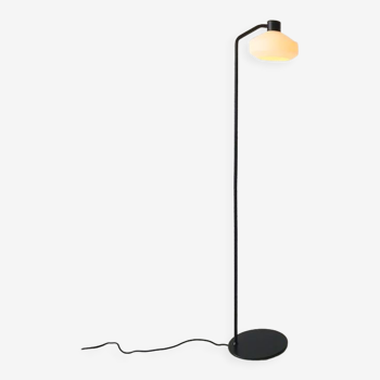 Danish opaline floor lamp