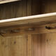 Painted folk art bridal cupboard 1764