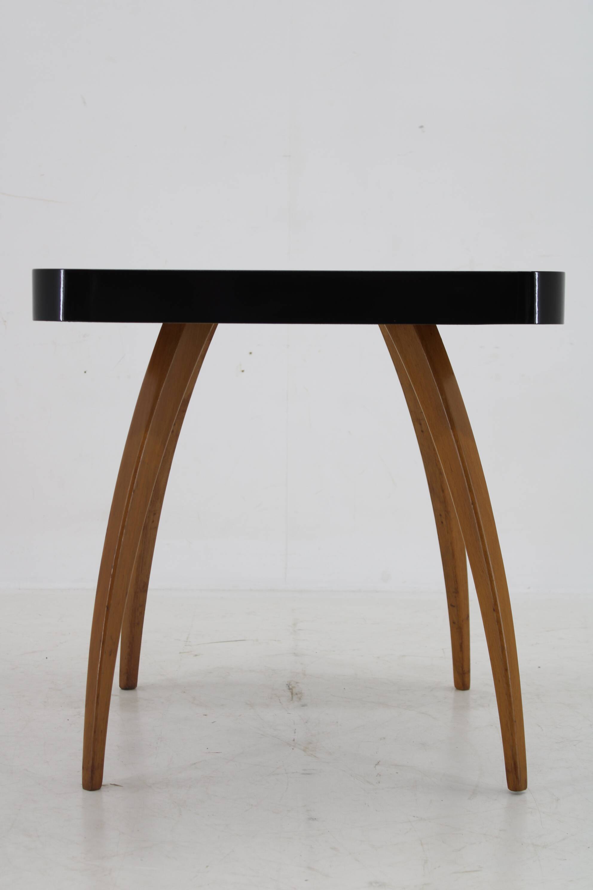 1950s Jindrich Halabala Restored H259 Coffee "Spider" Table, Czechoslovakia