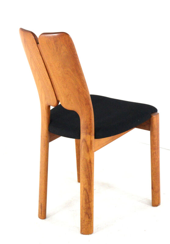 Set of 4 Danish Dining Chairs 'Ronum' - mid century modern in teak