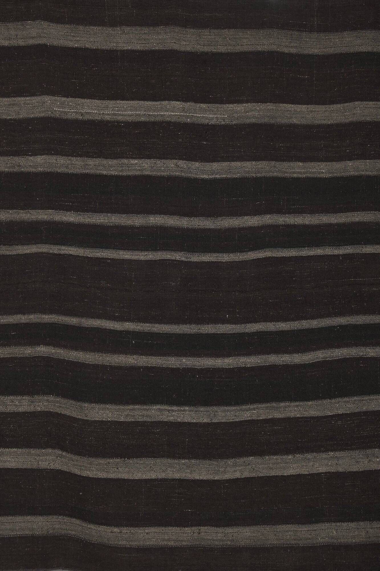 Vintage Turkish kilim handwoven 223x234 cm