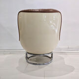 Set of 2 armchairs by Michel Cadestin