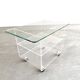 Transparent platinum service David Lange