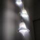 Murano calla lily cascade chandelier