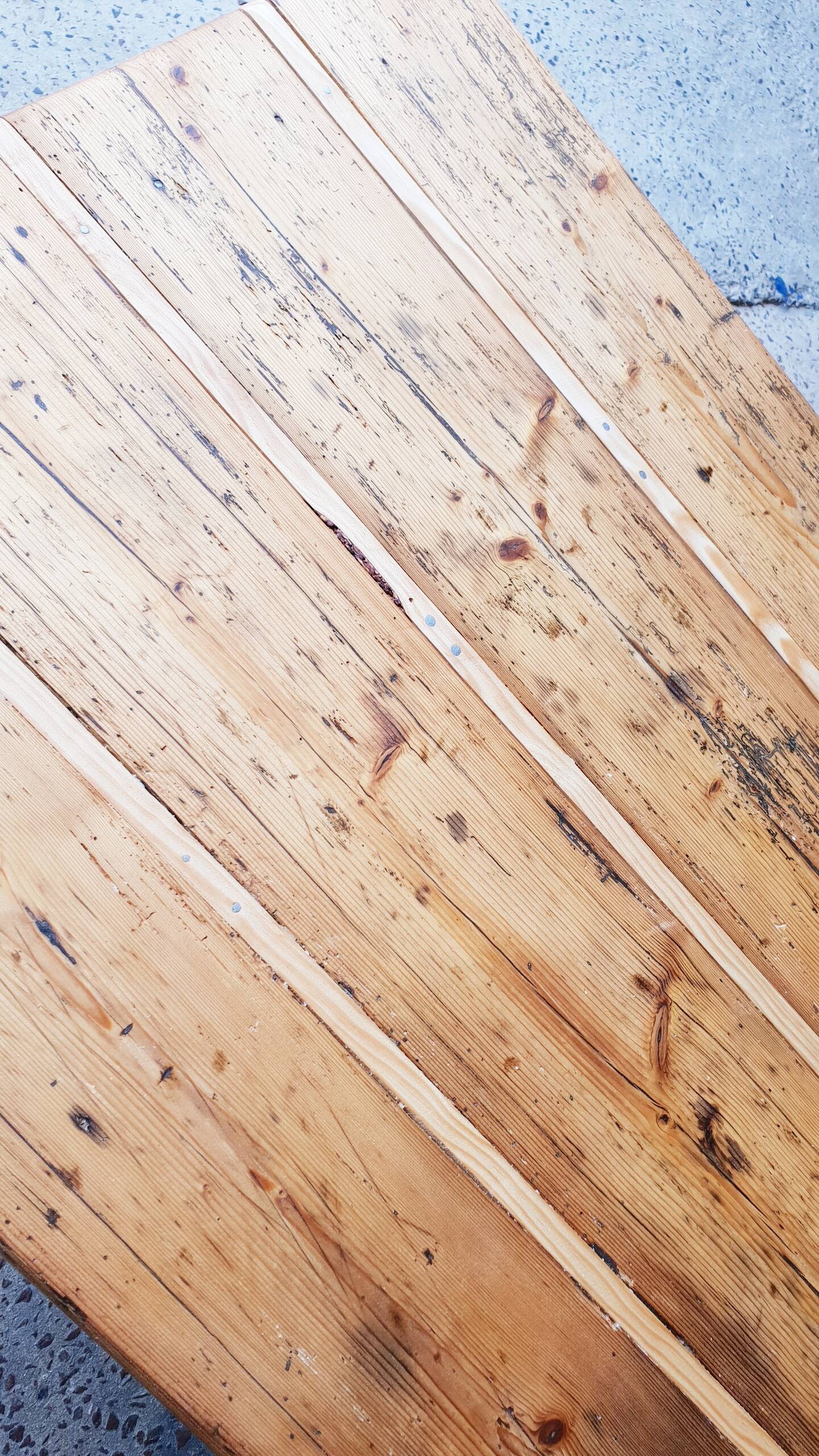 Antique farmhouse table