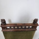 Chaise néo gothique