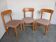 Danish pine chairs from the 1980s