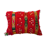 Red berber cushion Beldi Chiba