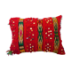Red berber cushion Beldi Chiba