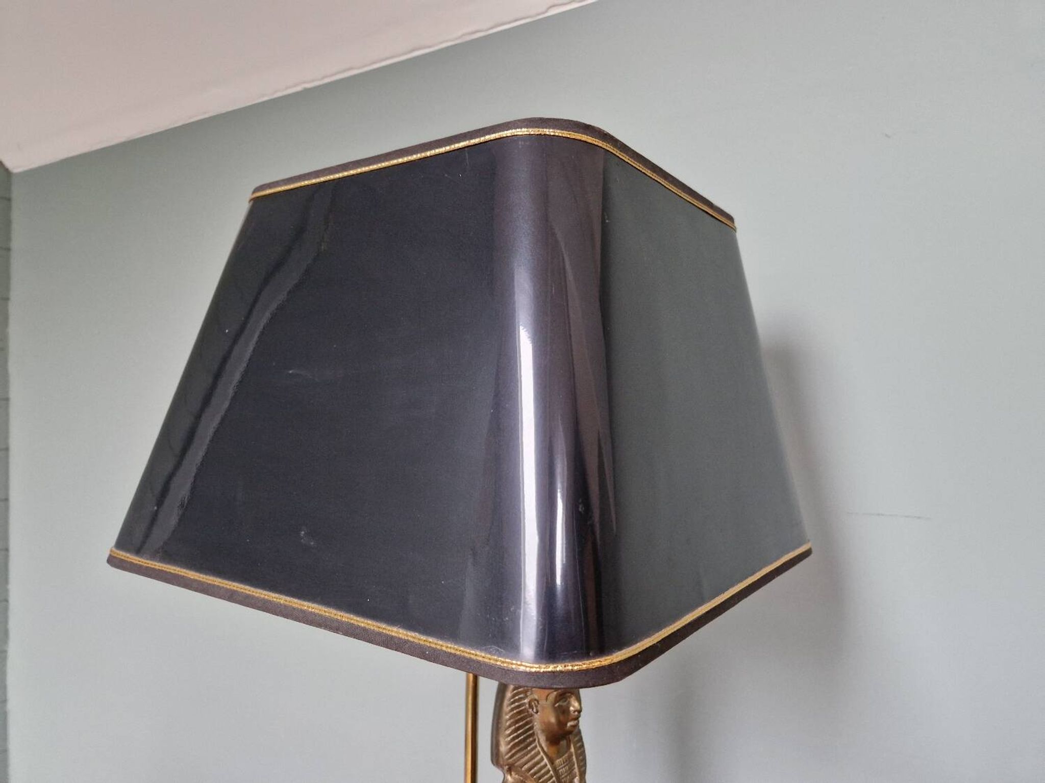 Egyptian table lamp, Hollywood Regency style, 1970