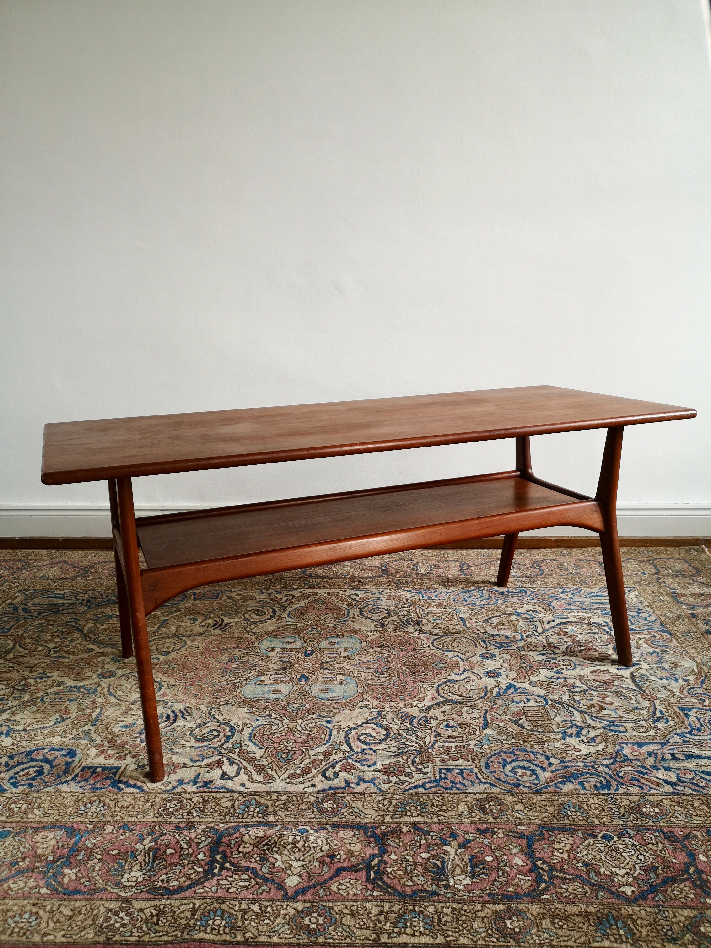 Scandinavian coffee table 60, teak