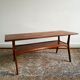Table basse scandinave 60 en teck