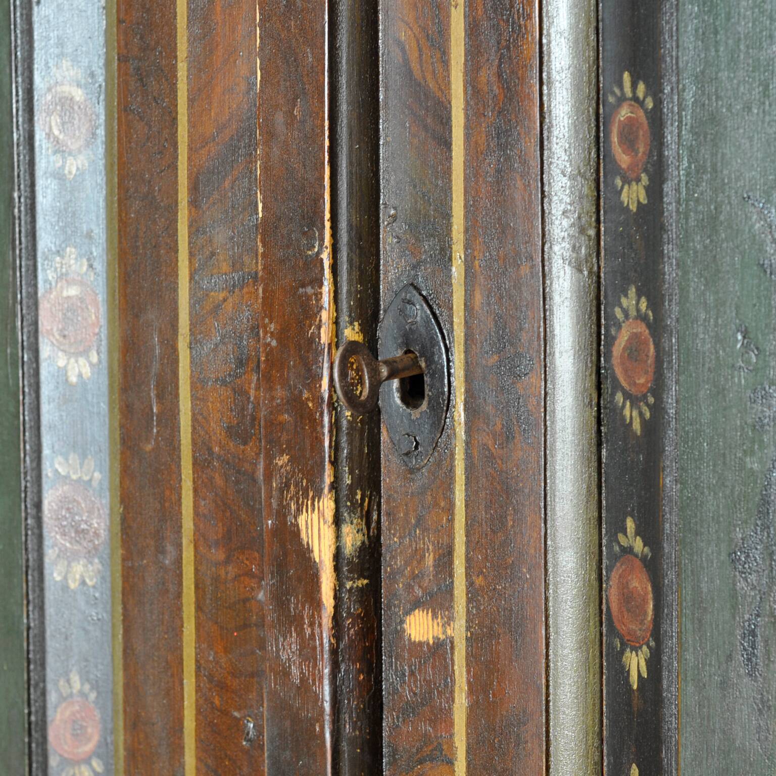 Meuble de ferme suédois, daté de 1803