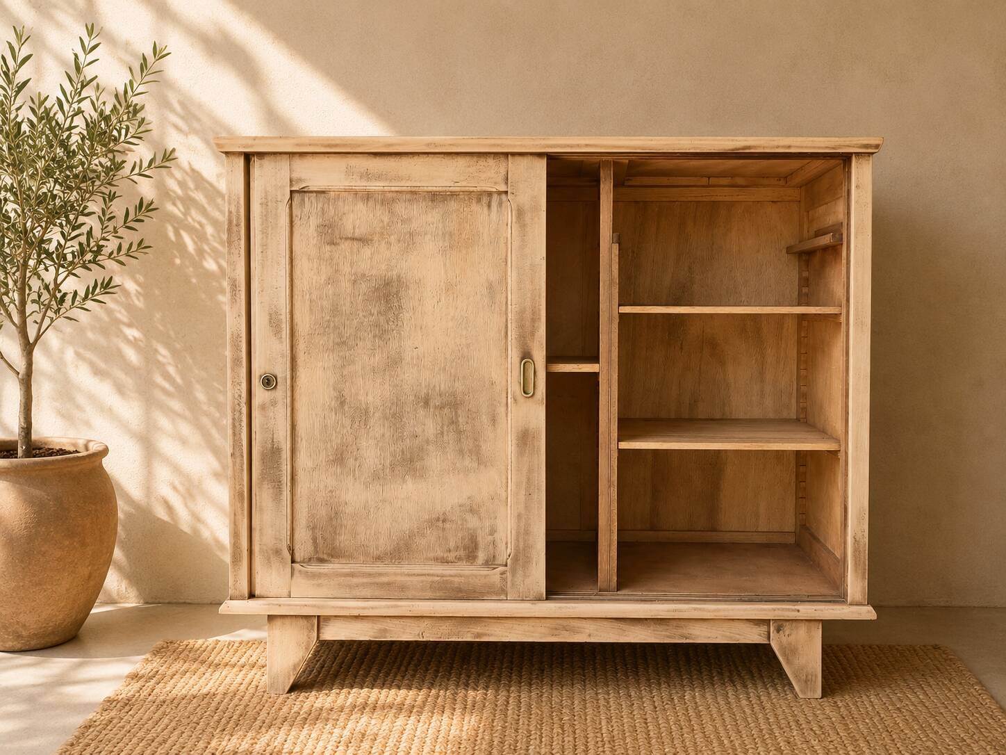 Buffet ancien rénové / style scandinave