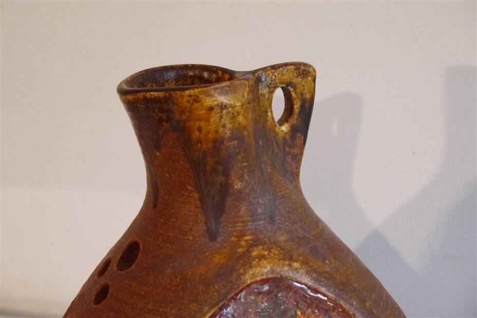 Lampe en cderamique des potiers d'Accolay